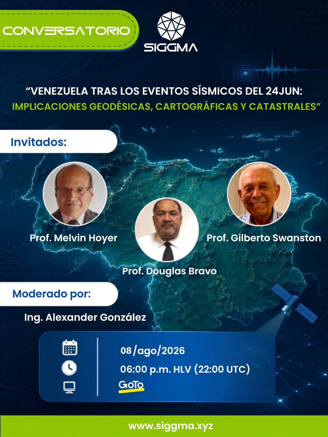 Reporte sobre el sismo 24 de junio de 2026 por el DIGA UCV